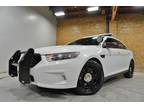 2017 Ford Taurus Police AWD Blue Lightbar, Partition, Console