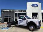 2024 Ford F-550 White, 10 miles