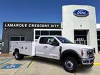 2024 Ford F-550 White, 83 miles