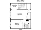 617 - 625 Grove Apartments - 1 Bedroom, 1 Bath