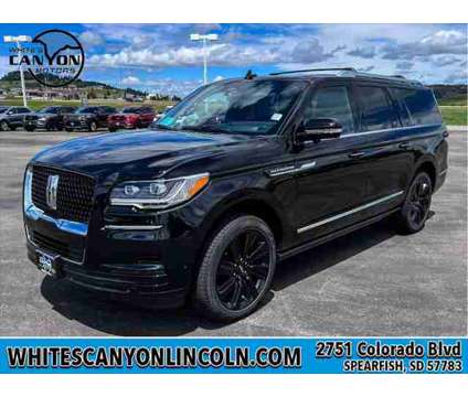 2024 Lincoln Navigator Reserve L is a Black 2024 Lincoln Navigator Reserve SUV in Spearfish SD