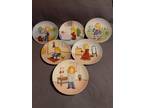 1982 Dorothy Day Plates Calhoun Collections Set of 6