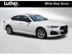 2021 Acura TLX Silver|White