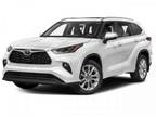 2024 Toyota Highlander White, new