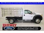 2011 Ford F-550SD XL w/8ft. Truckcraft Aluminum Electric Dumping Stakeb