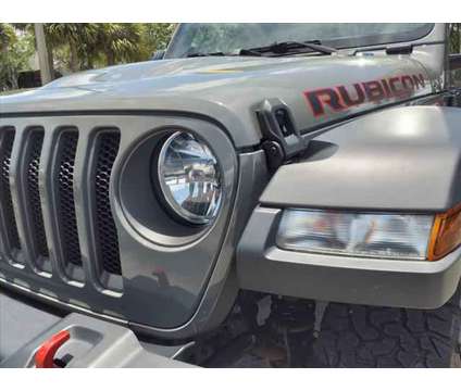 2019 Jeep Wrangler Unlimited Rubicon 4x4 is a Grey 2019 Jeep Wrangler Unlimited Rubicon Car for Sale in Cocoa FL