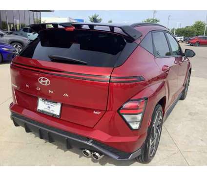 2024 Hyundai Kona N Line is a Red 2024 Hyundai Kona SUV in Avon IN