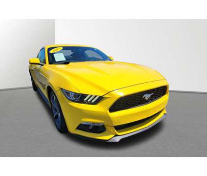 2015 Ford Mustang V6 is a Yellow 2015 Ford Mustang V6 Car for Sale in Harvard IL