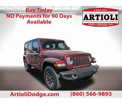 2021 Jeep Wrangler Unlimited 80th Anniversary is a 2021 Jeep Wrangler Unlimited Car for Sale in Enfield CT