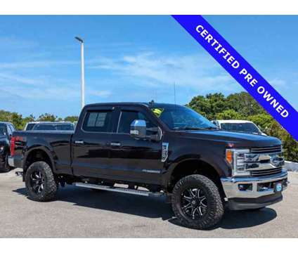 2019 Ford SUPER DUTY F-250 Lariat is a Red 2019 Ford Car for Sale in Sarasota FL