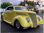 1937 Ford Roadster Chrome Yellow