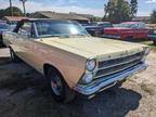 1966 Ford Fairlane 500 Yellow Convertible