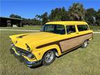 1955 Ford Fairlane Wagon Yellow