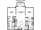 1 Floor Plan 2x2 - Junction At Galatyn Park, Richardson, TX