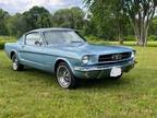 1965 Ford Mustang Sliver Blue