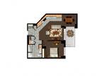 Axial Towers - 1 Bed 1 Bath A