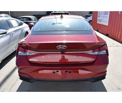 2023 Hyundai Elantra SEL is a Red 2023 Hyundai Elantra Sedan in Lawrence KS