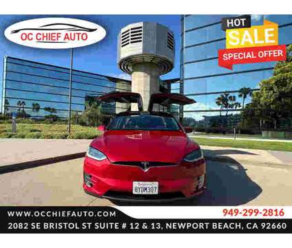2018 Tesla Model X for sale is a Red 2018 Tesla Model X Car for Sale in Newport Beach CA