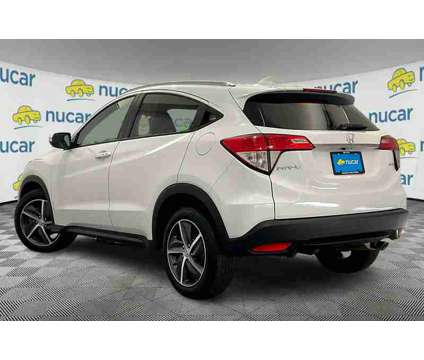 2022UsedHondaUsedHR-VUsedAWD CVT is a Silver, White 2022 Honda HR-V Car for Sale in Norwood MA