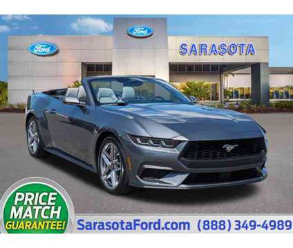2024 Ford Mustang EcoBoost Premium is a Grey 2024 Ford Mustang EcoBoost Car for Sale in Sarasota FL