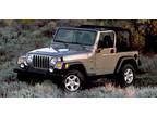 Used 2002 Jeep Wrangler for sale.
