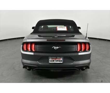2021 Ford Mustang EcoBoost Premium Convertible is a Grey 2021 Ford Mustang EcoBoost Convertible in Orlando FL