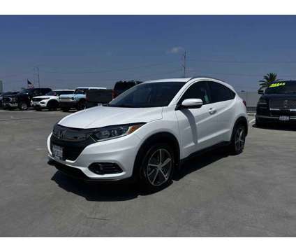 2021UsedHondaUsedHR-VUsed2WD CVT is a Silver, White 2021 Honda HR-V Car for Sale in Hawthorne CA