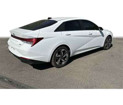 2023 Hyundai Elantra Hybrid Limited is a White 2023 Hyundai Elantra Hybrid in Boulder CO