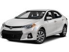 2016 Toyota Corolla SEDAN 4-DR