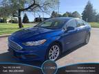 2017 Ford Fusion Hybrid Blue, 46K miles