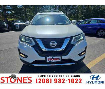 2018 Nissan Rogue SL is a White 2018 Nissan Rogue SL Station Wagon in Pocatello ID