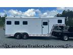 2025 Kiefer 3H Fully Insulated with Hydraulic Jack 3 horses