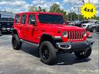 2021 Jeep Wrangler Unlimited Red, 49K miles