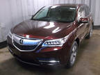 2016 Acura MDX Red