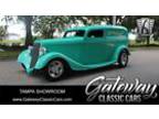 1934 Ford Street Rod Delivery Teal 1934 Ford Street Rod Supercharged 351 CI V8