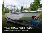 24 foot Carolina Skiff 2480 dlx