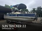 22 foot Sun Tracker 22DLX Fishing Barge