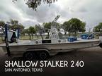24 foot Shallow Stalker Cat 240 Pro