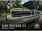 22 foot Sun Tracker Party Barge 22 DLX
