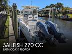 27 foot Sailfish 270 CC