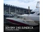 24 foot Sea Ray 240 SunDeck
