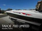 21 foot Tahoe 700 Limited