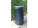 New 77 gallon plastic barrel (Jasper, Ga)