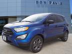 2018 Ford EcoSport Blue, 14 miles