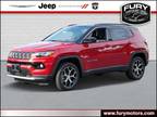 2024 Jeep Compass Red, 10 miles