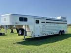 2024 Platinum 6 Horse 8 Wide Trailer Special with Smart Tack 6 horses