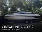 26 foot Crownline 266 CCR