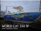 26 foot World Cat 266 SF