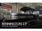 23 foot Bennington Premium Tritoon
