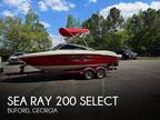 20 foot Sea Ray 200 select